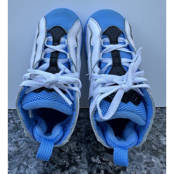 Nike TD Size US 10C Air Jordan True Flight White/Blue 343797-140 - Picture 6 of 12